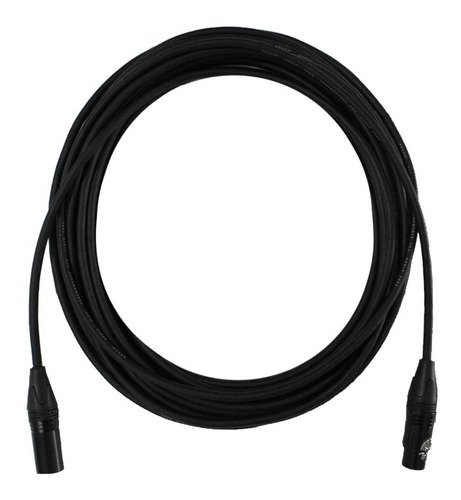Cable De Señal Para Audio 1 Xlr H A 1 Xlr M De 10 Metros