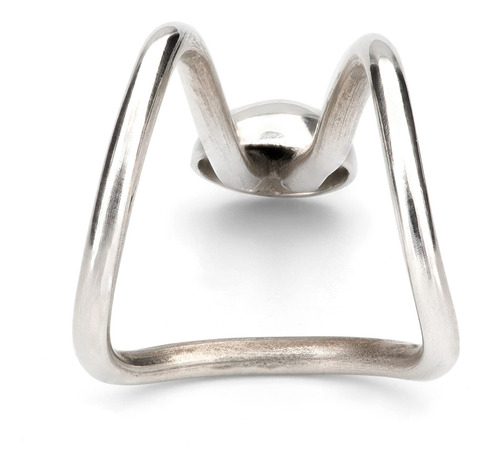 Grapa Para Oreja Esfera Central De Plata 925 Ry_ar_006