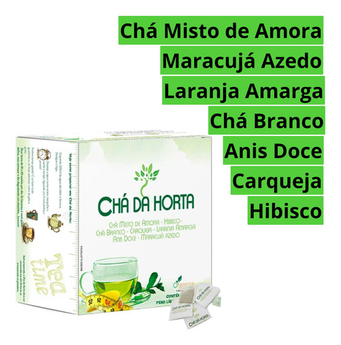 Kit Chá Da Horta Misto + Picovitta Vitamina C Cromo