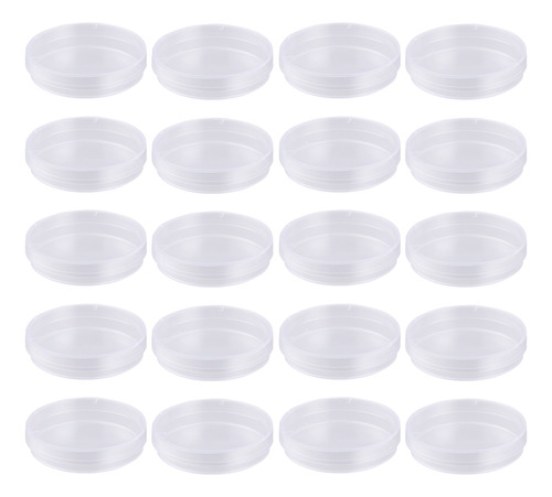 Placas De Petri De Plástico Estéril De 100 Mm Con Tapas, Paq