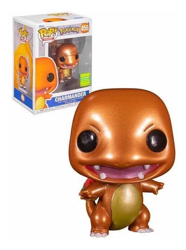 Funko Pop!  Pokémon Charmander Metalico Sdcc 2022