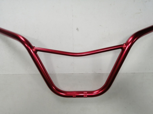 Manubrio Bmx Rin 20 Aluminio 620x210mm Rojo P/bicicleta.