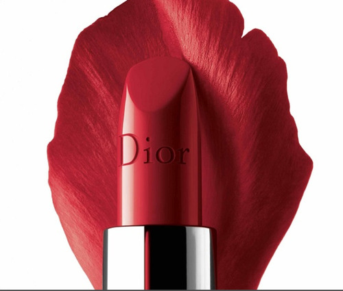 Labial Dior Satinado Rouge Dior Color Couture Color Rojo