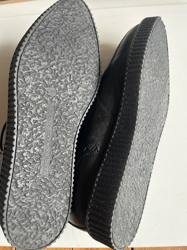 Zapatos Oxfords Marc By Marc Jacobs Creeper Negro Talle 40 (Usado)