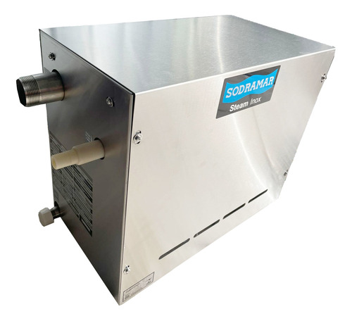 Sauna Gerador De Vapor 12kw Steam Inox 18m³+quadro Analogico