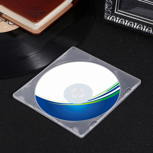 Estuche De 20 Piezas Para Cd, Caja De Almacenamiento De Dvd