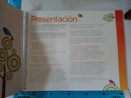 Lenguaje Y Comunicacion 3 Preescolar 1 Periodo Ed Santillana (Usado)