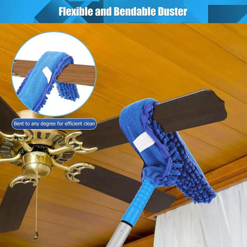 Xt Limpiador Extensible Para Ventilador De Techo,