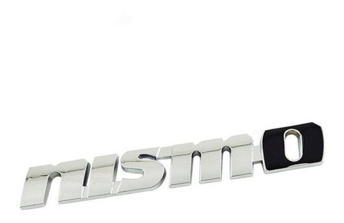 Insignia Nismo Cromo/negro  Nissan Autoadhesiva 
