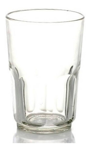 Set X 12 Vasos De Vidrio Genesis Agua Jugo Durax 420 Ml