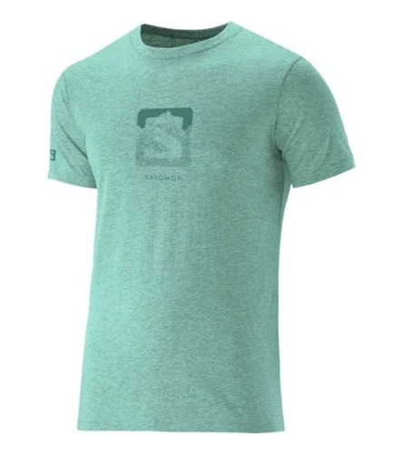 Remera Salomon Hombre Logo Ss Tee Vi M - S+w