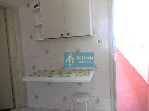 Kitnet Com 1 Dormitório À Venda, 40 M² Por R$ 130.000,00 - Canto Do Forte - Praia Grande/sp - Kn0031