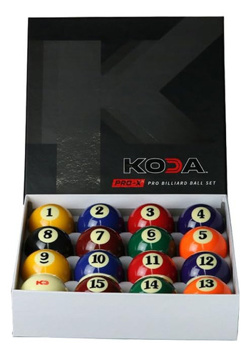 Koda Sports Kbpx - Juego De Bolas De Billar Y Billar De 2-1