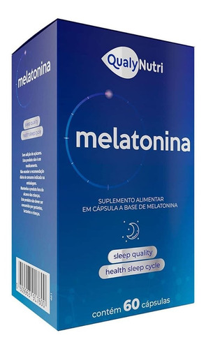 Melatonina - 60 Cápsulas -  Qualynutri