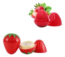 Comprar Crema Para  Manos Y Bálsamo En Forma De Fresa. Dúo De Crema Y Bálsamo Hidratante