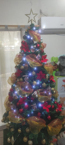 Árbol De Navidad 2.10 Metros