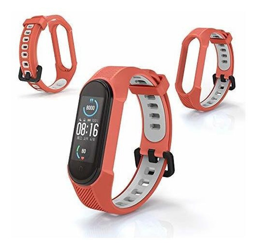 Malla Para Smartwatch Yuuol 8hvg7qbc Bordó