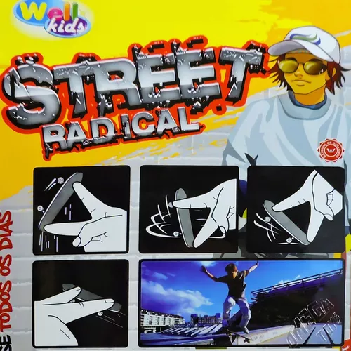 Skate Dedo X-Finger Radical C/ Acessórios Well Kids Atacado