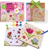 Comprar Laoese Kit De Prensa De Flores Con Diario De Bricolaje  Kit