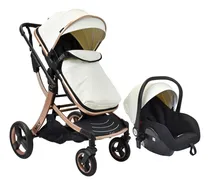 Comprar Coche Moises Mily Ts Bebé De Priori Color Blanco Chasis