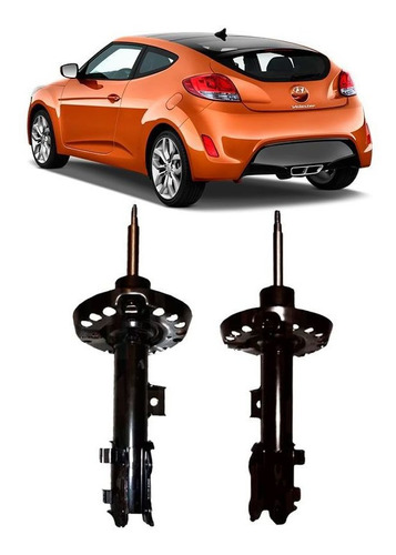 Par Amortecedores Dianteiros Veloster 2011 A 2015