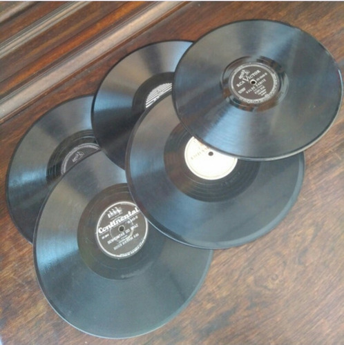 Imagem 2 de 7 de 78 Rpm 10 Pol Lote Com 5 Discos Valsa. /10.