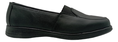 Zapato Confort Piel Para Mujer Calzabien 2012 Negro