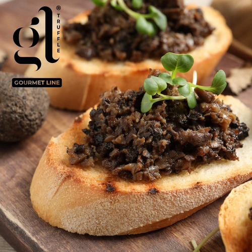 Salsa De Trufa Negra Picada Prémium 90 Gramos Gl Truffle Gou