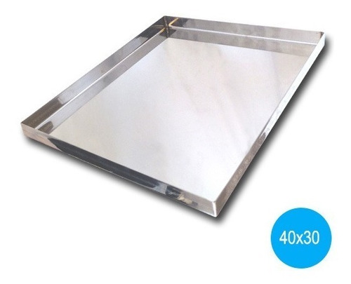 Imagen 2 de 3 de Placa Aluminio Soldada 40 X 30 X 2 B2