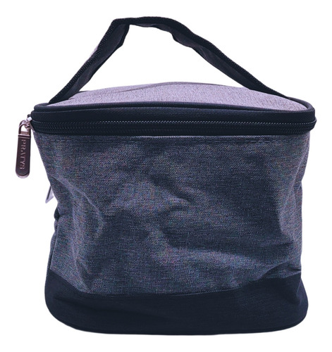 Lonchera Pratys Ld-1235 - Compacta Y Práctica 14x16x22 Cm Gris Liso
