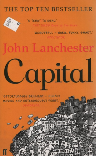 Capital, De Lanchester, John. Editorial Faber & Faber, Tapa Blanda En Inglés Internacional, 2013