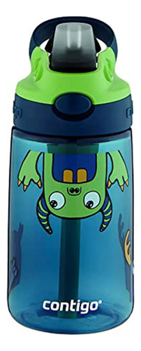 Botella Kids Contigo Monstruo 414 Ml Libre Bpa Antiderrame