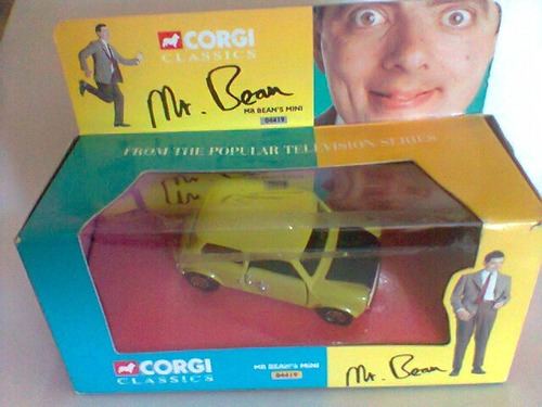 Miniatura Corgi Carro Do Mr Bean Mini Morris 