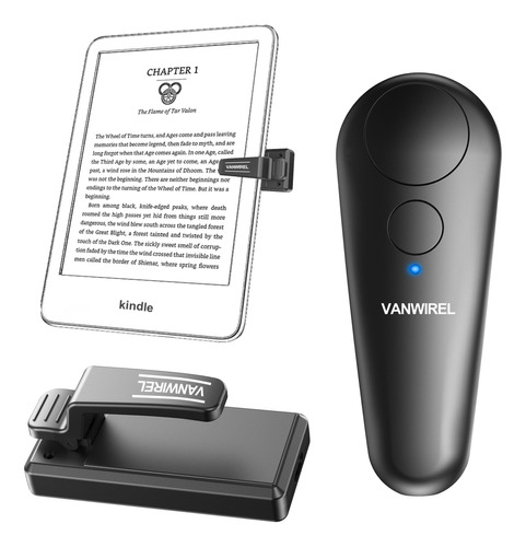 Rf Remote Control Page Turner Para Kindle Reading iPhone Io