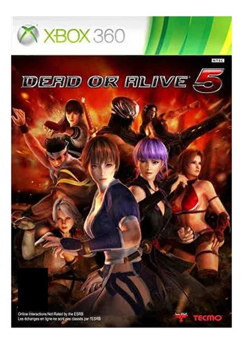 Jogo Dead Or Alive 5 Original Xbox 360 Novo Lacrado