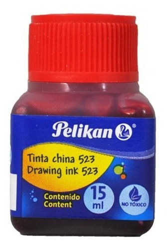 Tinta China 523 Rojo