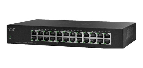 Switch Cisco Sf110-24 Rackeable 24 Puertos Lan Plug & Play