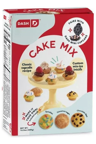 Mistura/massa De  Mini Cupcake Dash