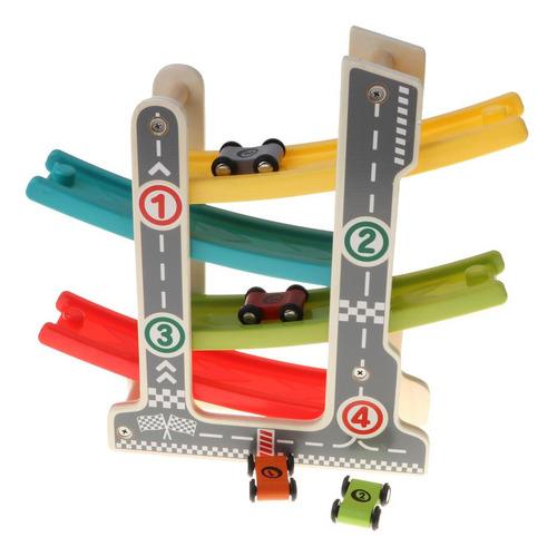 De Carreras De Rampa De De Y 4 Mini Coche Para Niños