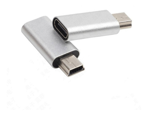 2 Adaptadores Usb C A Mini Usb 2.0 Tipo C Hembra A Mini Usb