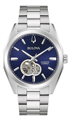 Bulova Classic Automatic Surveyor Reloj De Pulsera De Acero 