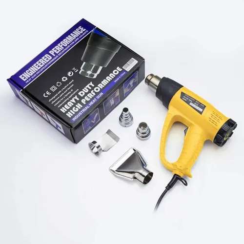 Soprador Térmico Profissional Lcd E 1800w 600°c 127v 4-bicos 110v
