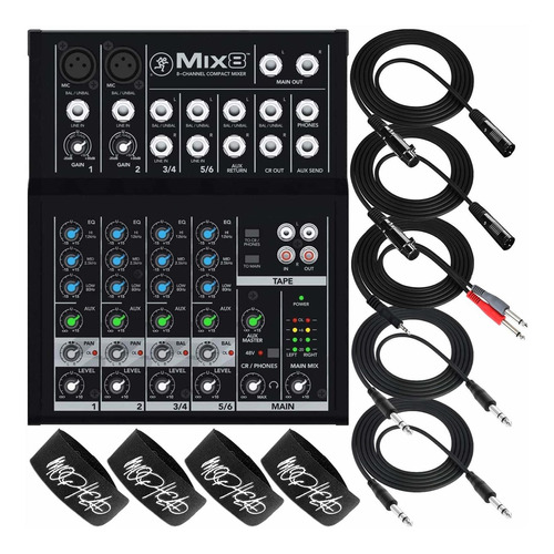 Mackie Mix Serie Mezclador Compacto 8 Canalescon Audio 3