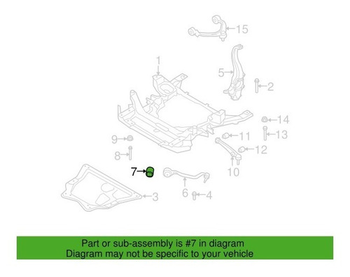 Buje Brazo Gde Inferior Delantero Bmw X5 06-13, X6 07-14 +
