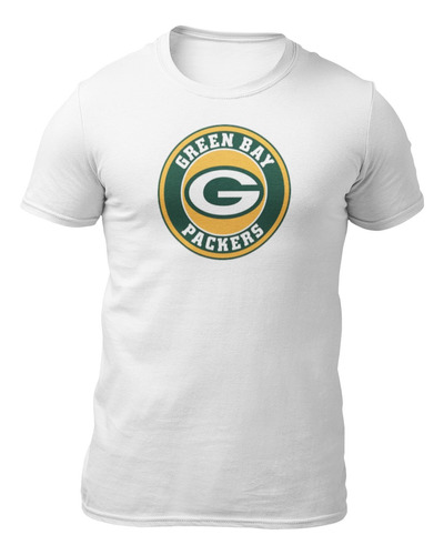 Playera De Green Bay Packers Nfl Logo Círculo