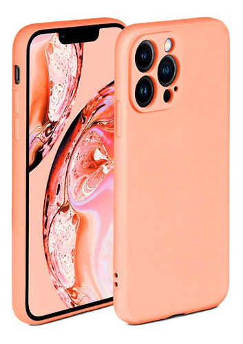 Protector Silicone Case  Para  iPhone 13 Pro Colores