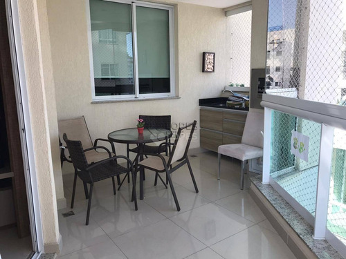 Apartamento Com 3 Quartos E Varanda Gourmet, 109 M² Por R$ 1.000.000 - Icaraí - Rj - Ap45476