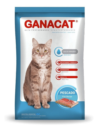 Ganacat - Gato Pescado Urinari 10 Kg