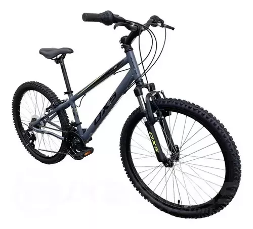 BICICLETA OXS ARO 24 GLIDE 100 21 VELOCIDADES VERMELHA - GFS BIKE SHOP