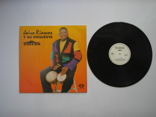 Lp Vinilo Jairo Riascos Y Su  Orquesta Volcan Colombia 1994 